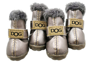 Pet Dog Shoes Winter Super Warm