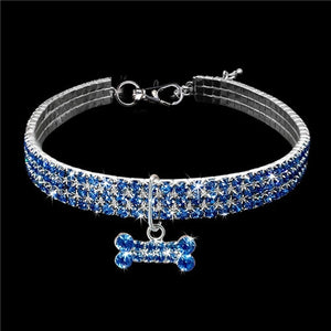 Bling Crystal Dog Collar Diamond Puppy